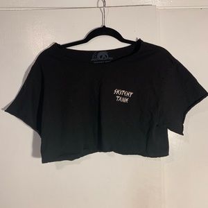 Dollskill Sketchy Tank Peeking Tee Medium